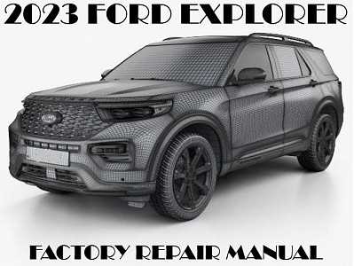 2007 ford explorer repair manual