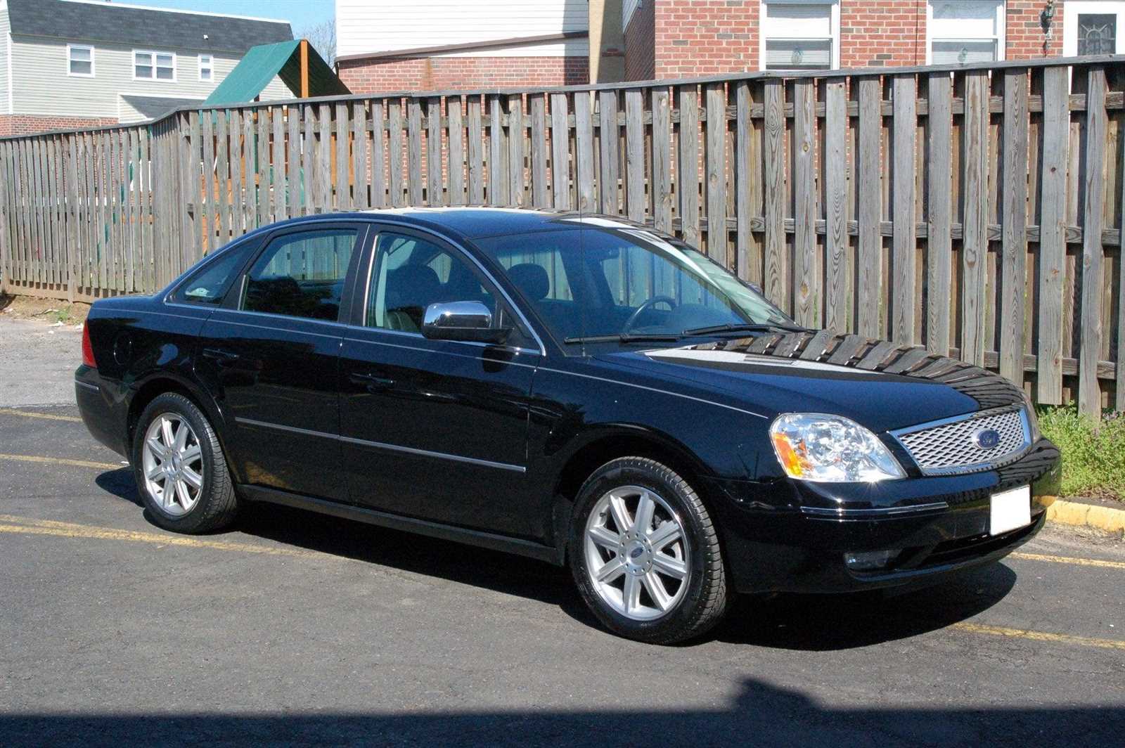 2007 ford five hundred repair manual