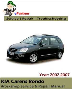 2007 kia rondo repair manual