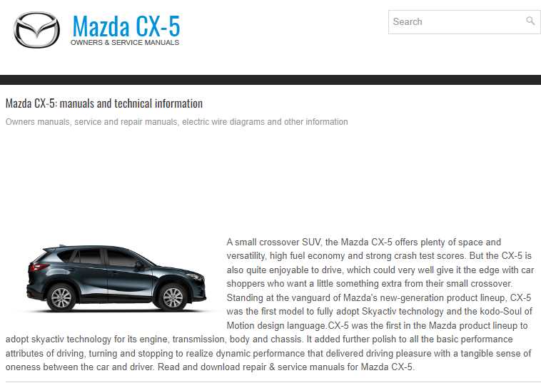 2007 mazda cx 7 repair manual