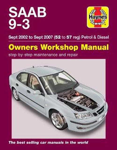 2007 saab 9 3 repair manual