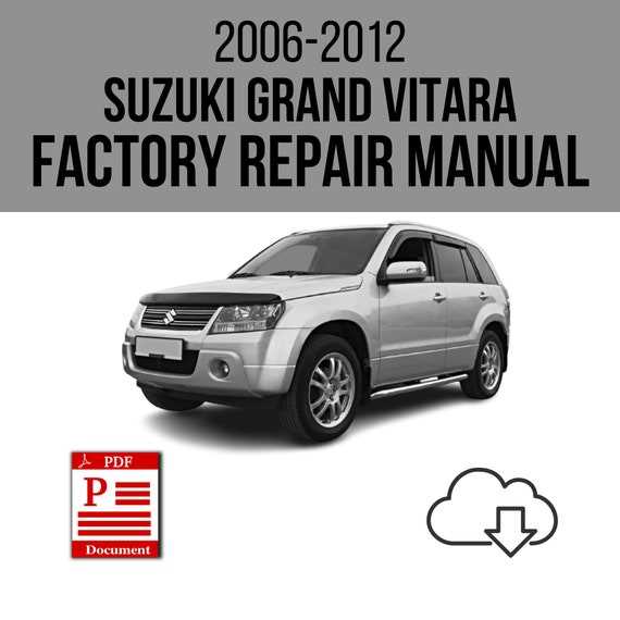 2007 suzuki grand vitara repair manual