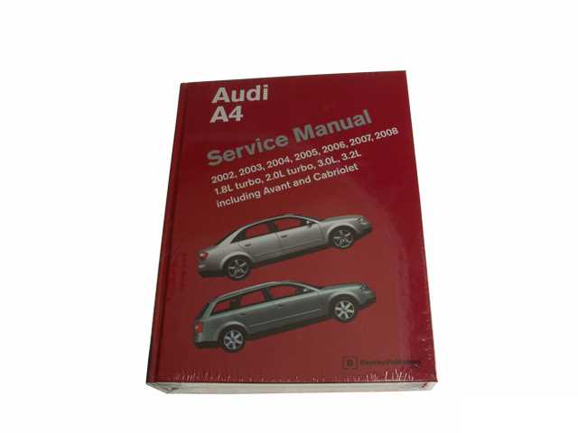 2008 audi a4 repair manual