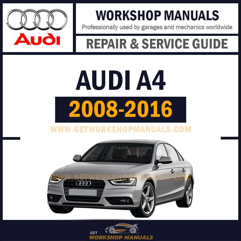 2008 audi a4 repair manual