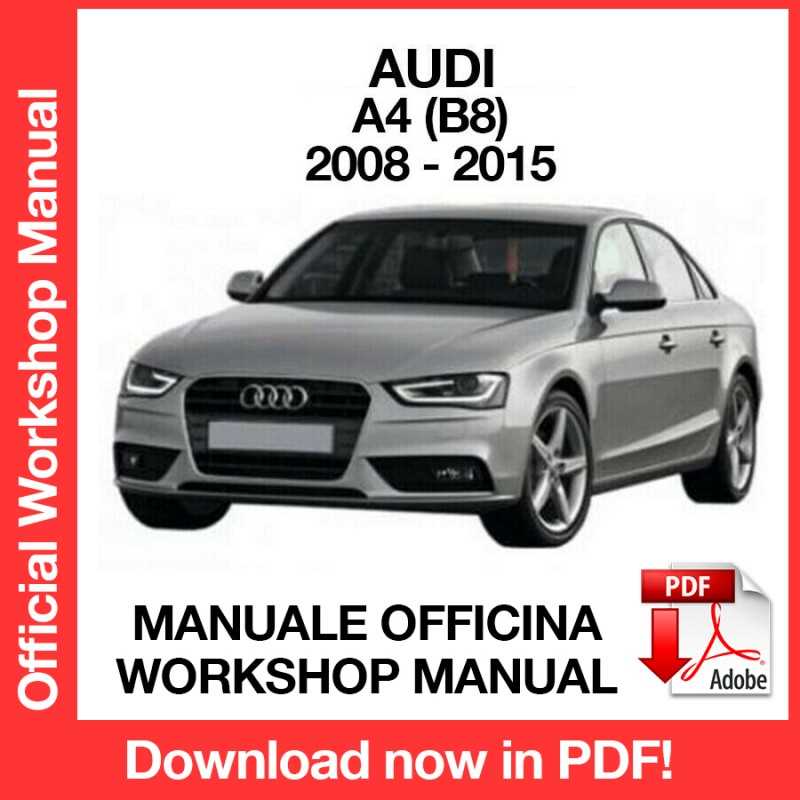 2008 audi a4 repair manual