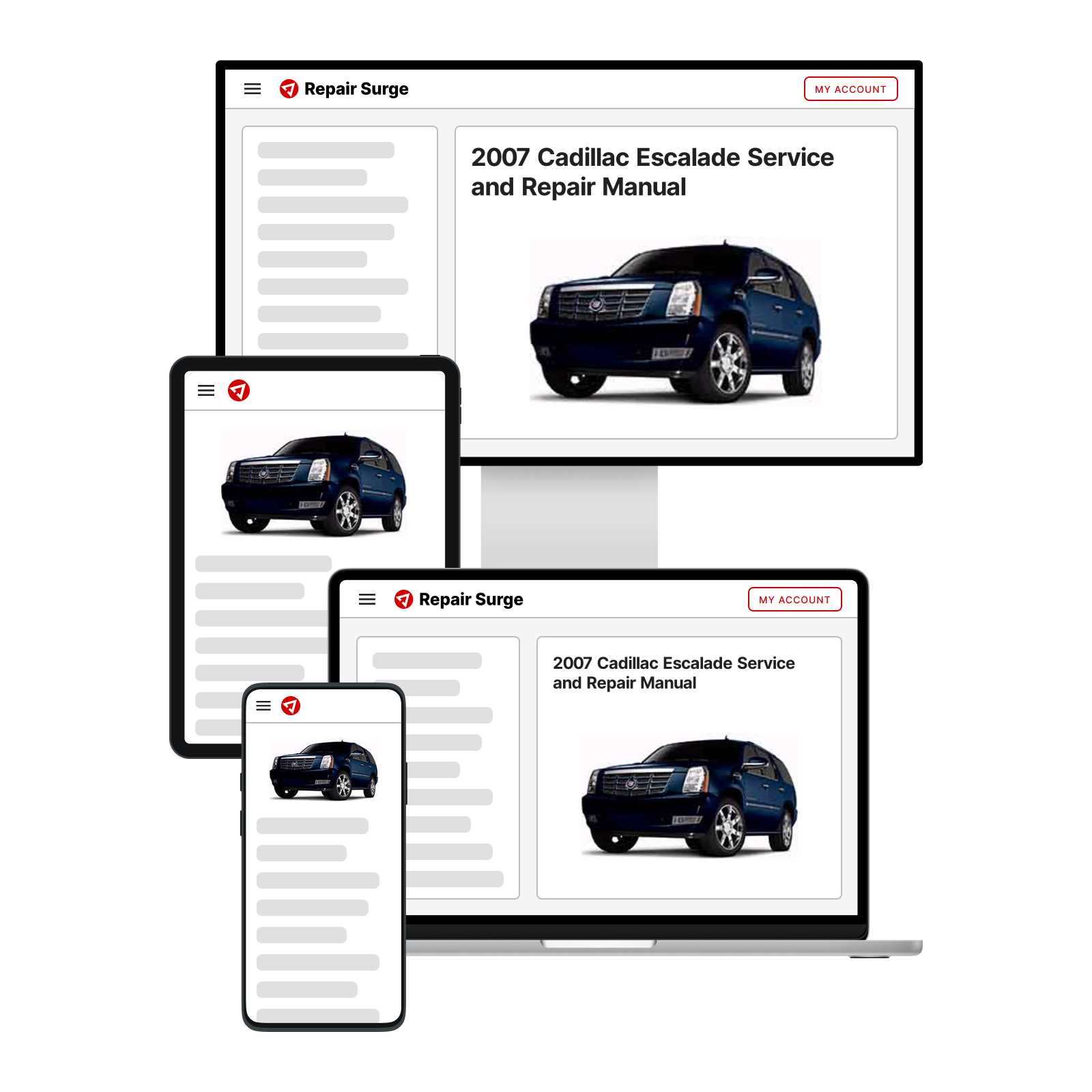 2008 cadillac escalade repair manual