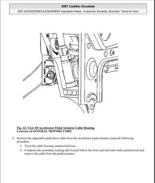 2008 cadillac escalade repair manual