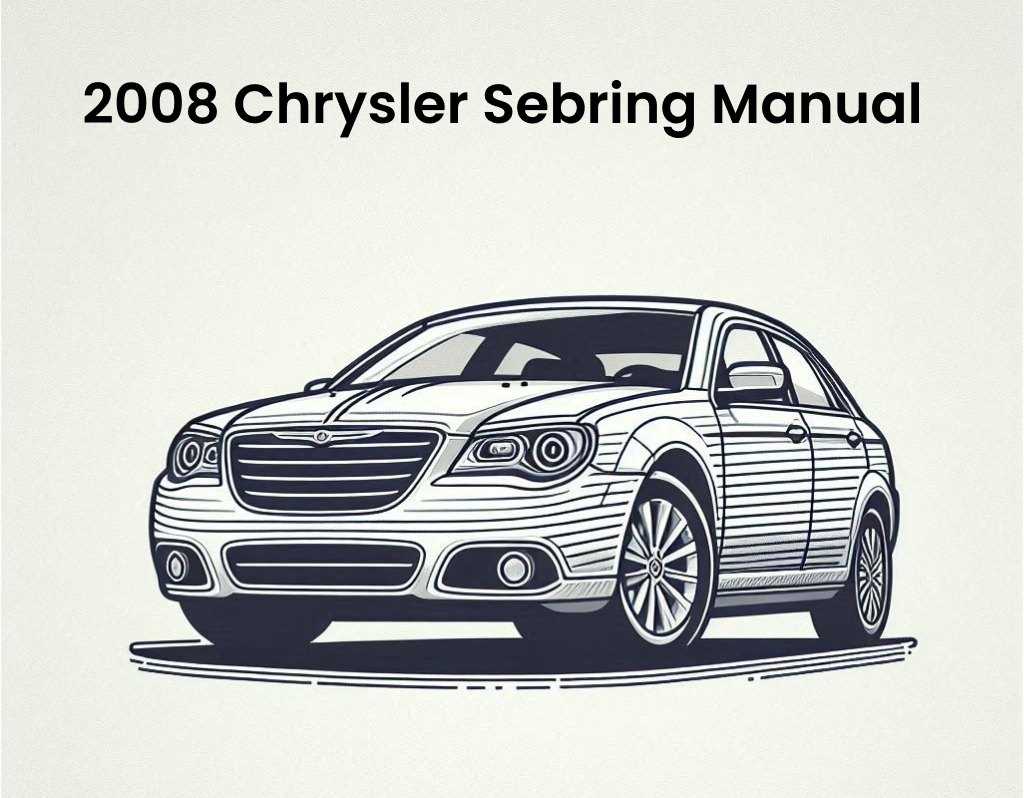 2008 chrysler sebring convertible repair manual