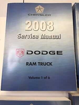 2008 dodge ram repair manual