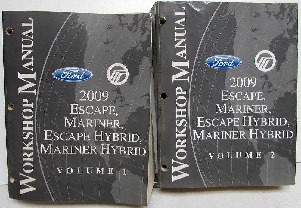 2008 ford escape hybrid repair manual