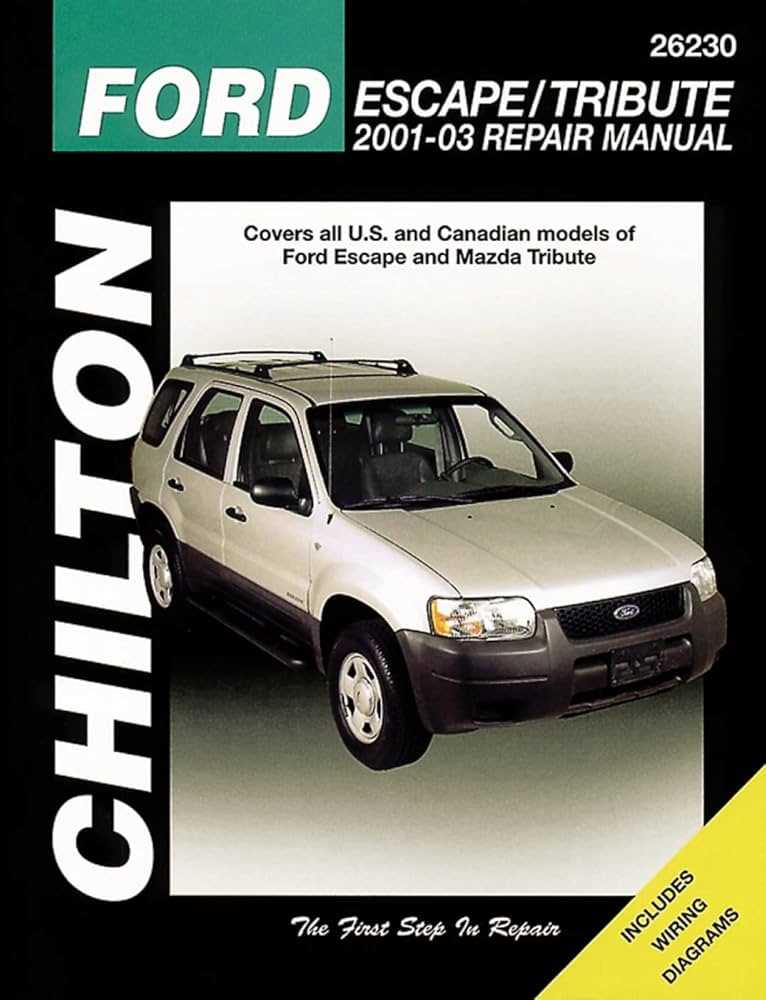 2008 ford escape repair manual