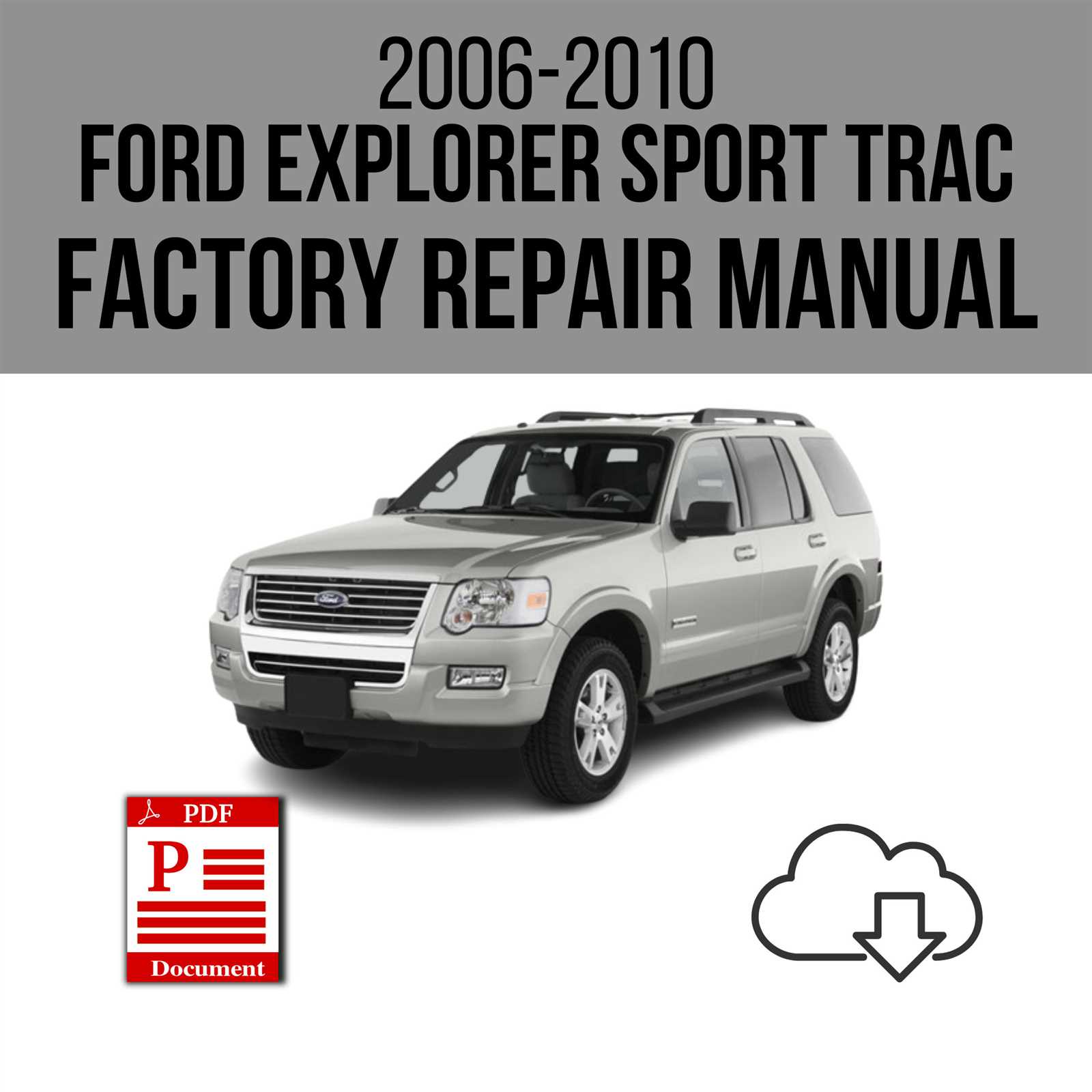 2008 ford explorer repair manual