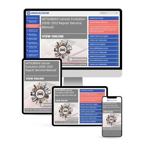 2008 lancer repair manual