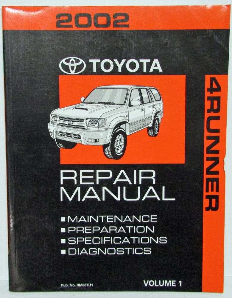 2008 toyota 4runner repair manual