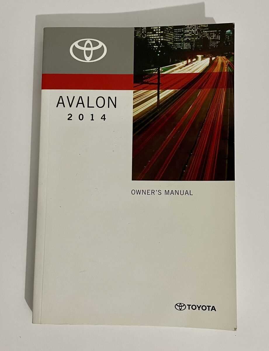 2008 toyota avalon repair manual