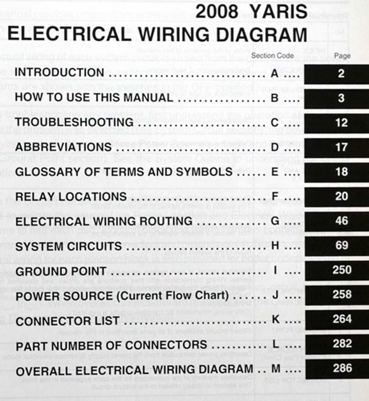 2008 toyota yaris repair manual