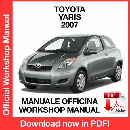 2008 toyota yaris repair manual