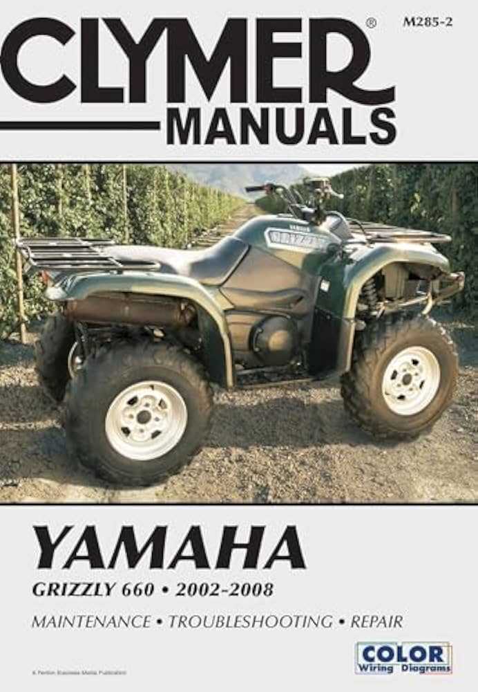 2008 yamaha grizzly 350 repair manual