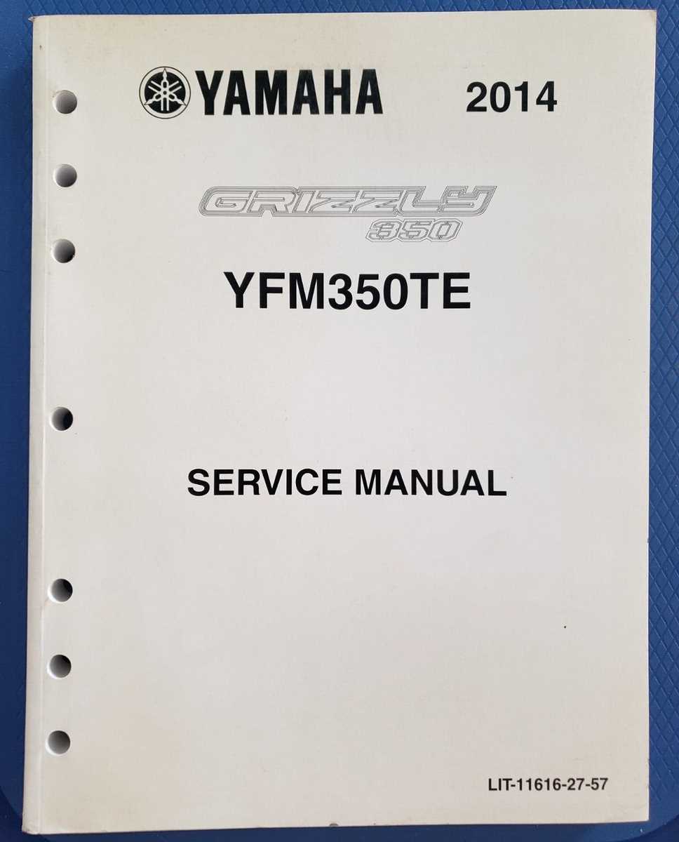 2008 yamaha grizzly 350 repair manual