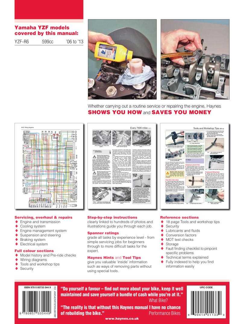 2008 yamaha r6 repair manual