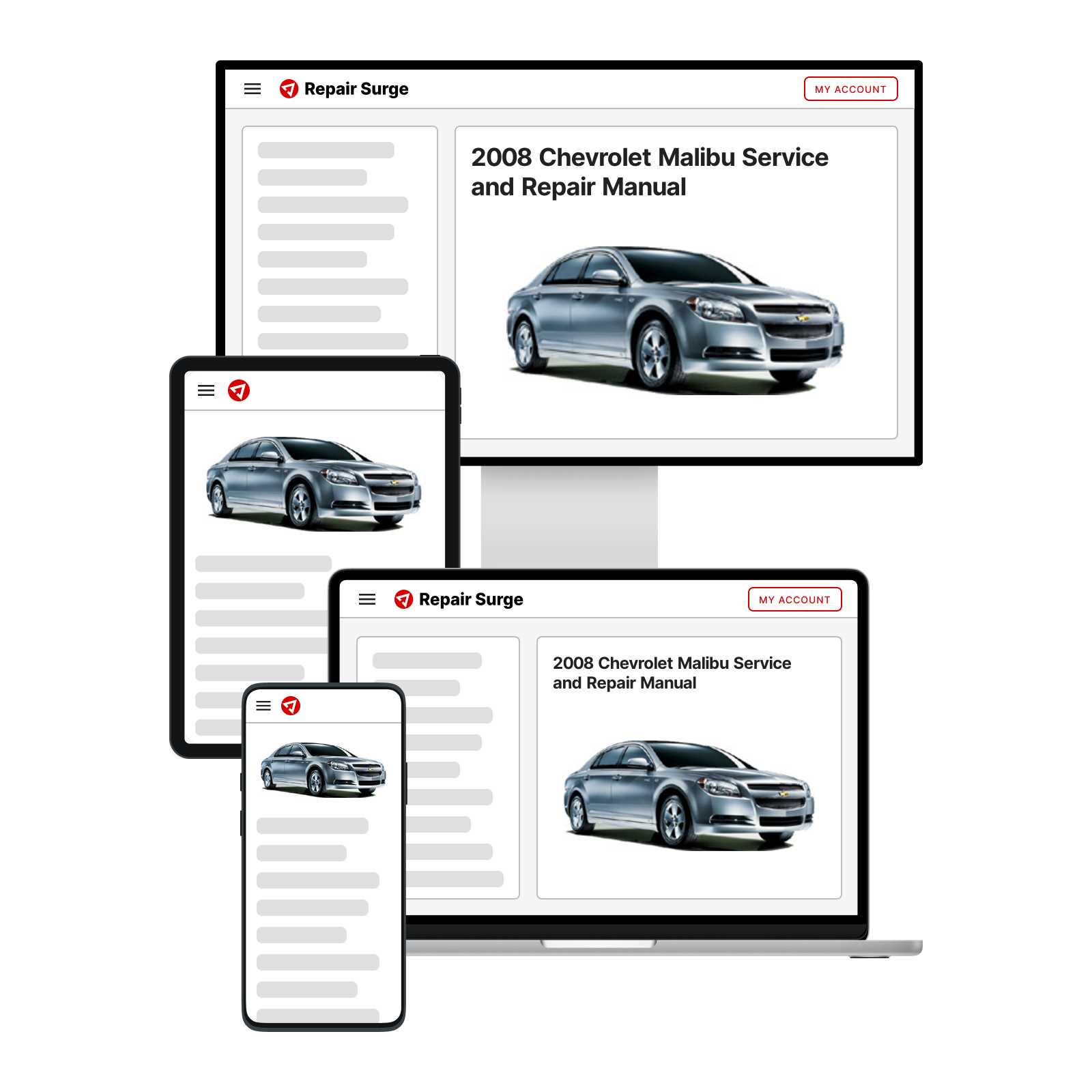 2008 chevy malibu repair manual