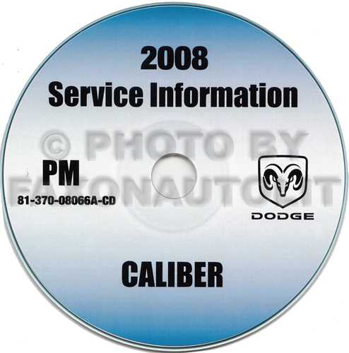 2008 dodge caliber sxt repair manual