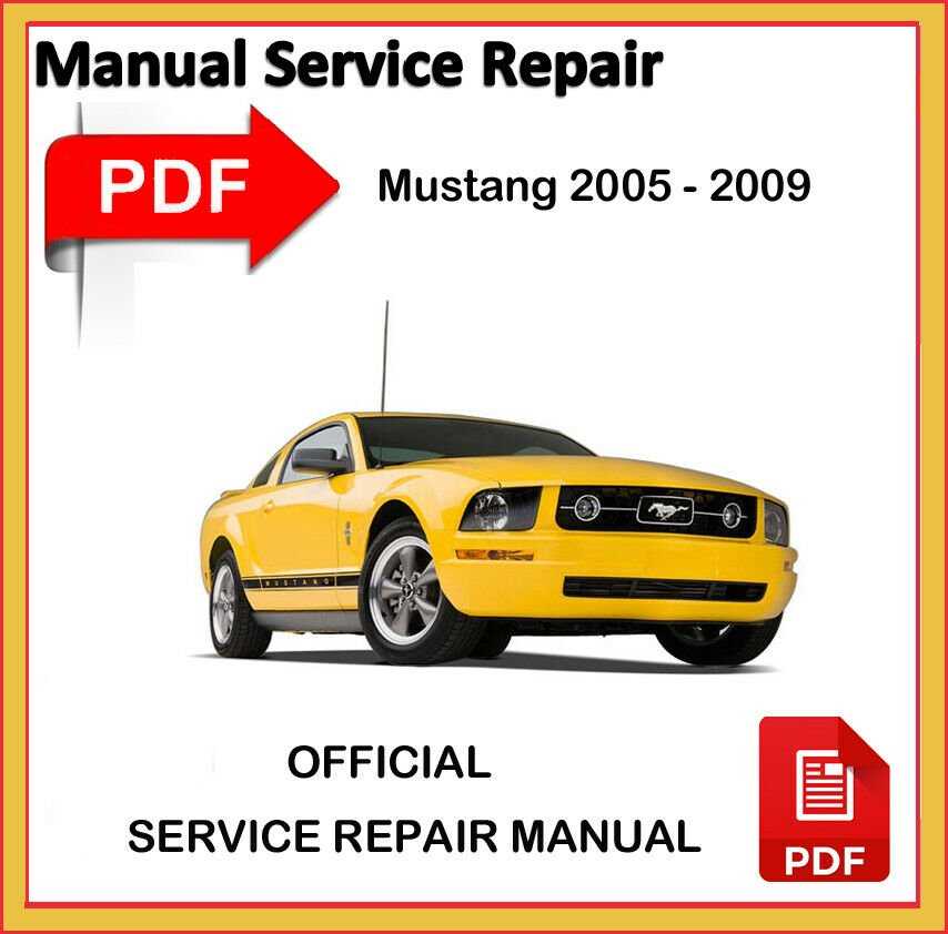 2008 ford mustang repair manual