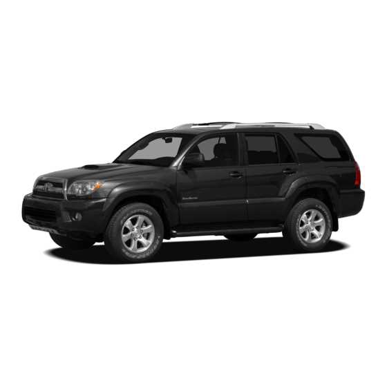 2008 toyota 4runner repair manual