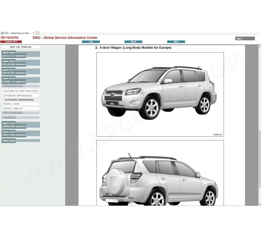 2008 toyota rav4 service repair manual