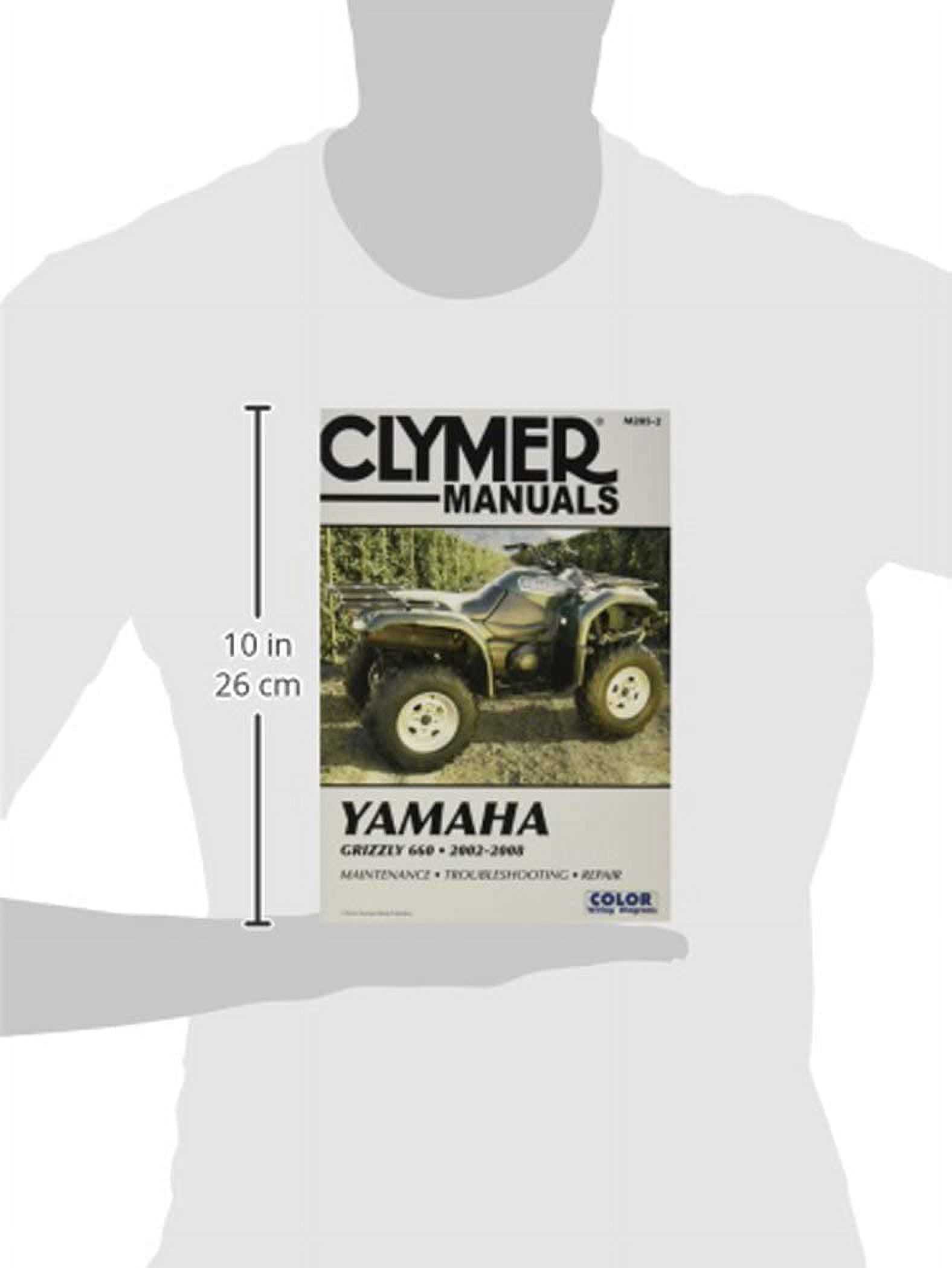 2008 yamaha grizzly 350 repair manual