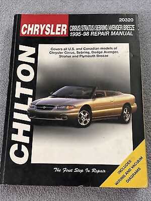 2009 chrysler sebring repair manual