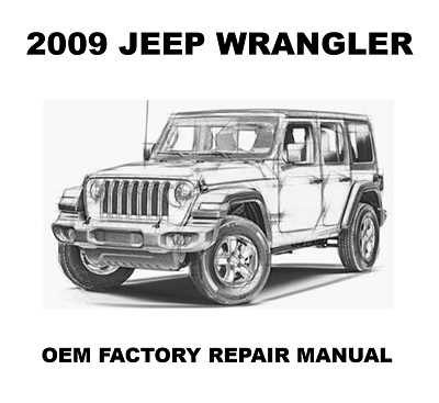 2009 jeep wrangler repair manual