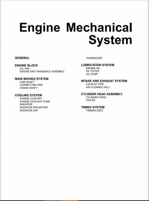 2009 kia spectra repair manual