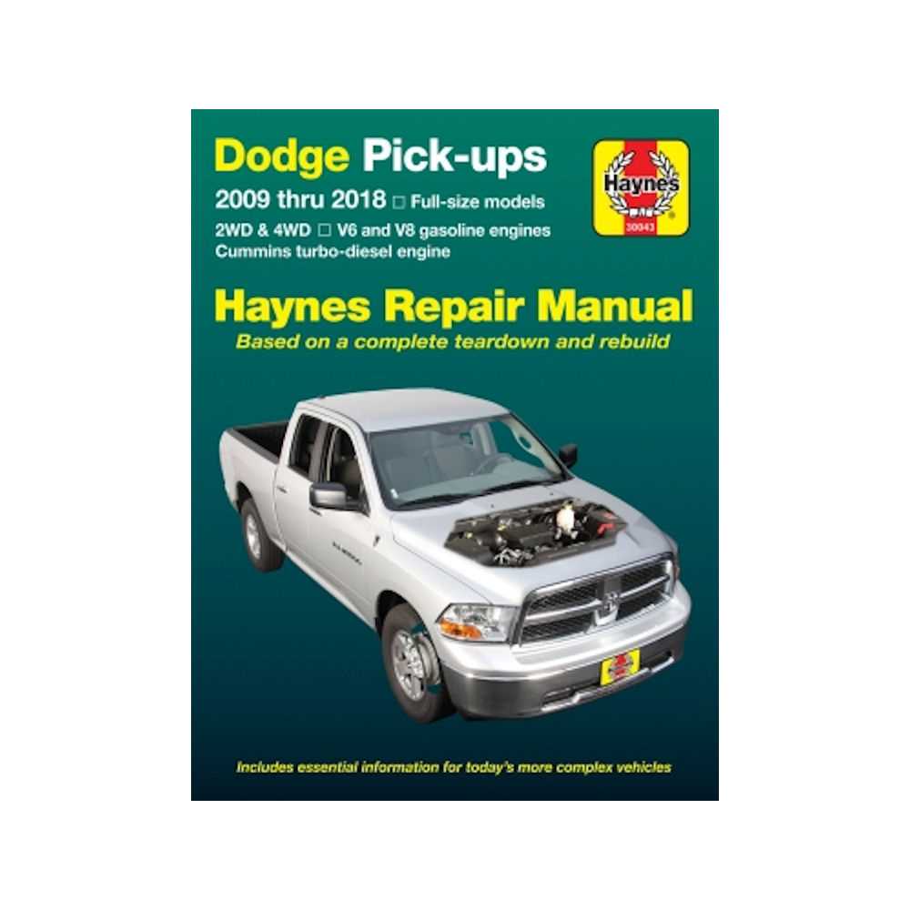 2009 dodge ram repair manual