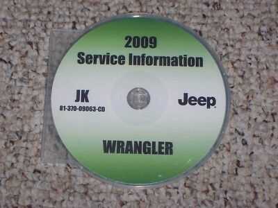 2009 jeep wrangler repair manual