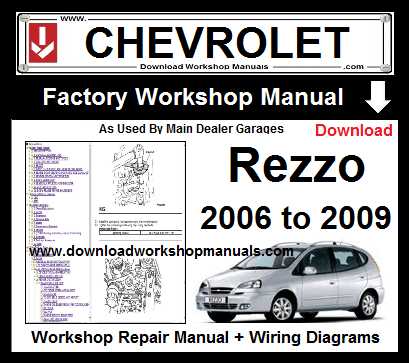 2010 chevy aveo repair manual