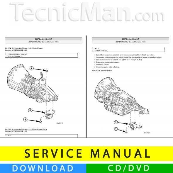 2010 dodge nitro repair manual