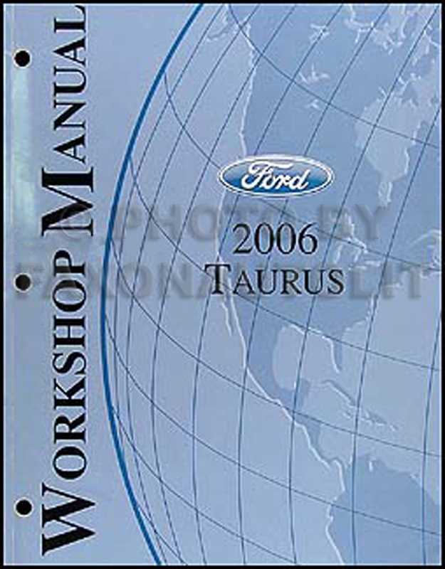 2010 ford taurus repair manual