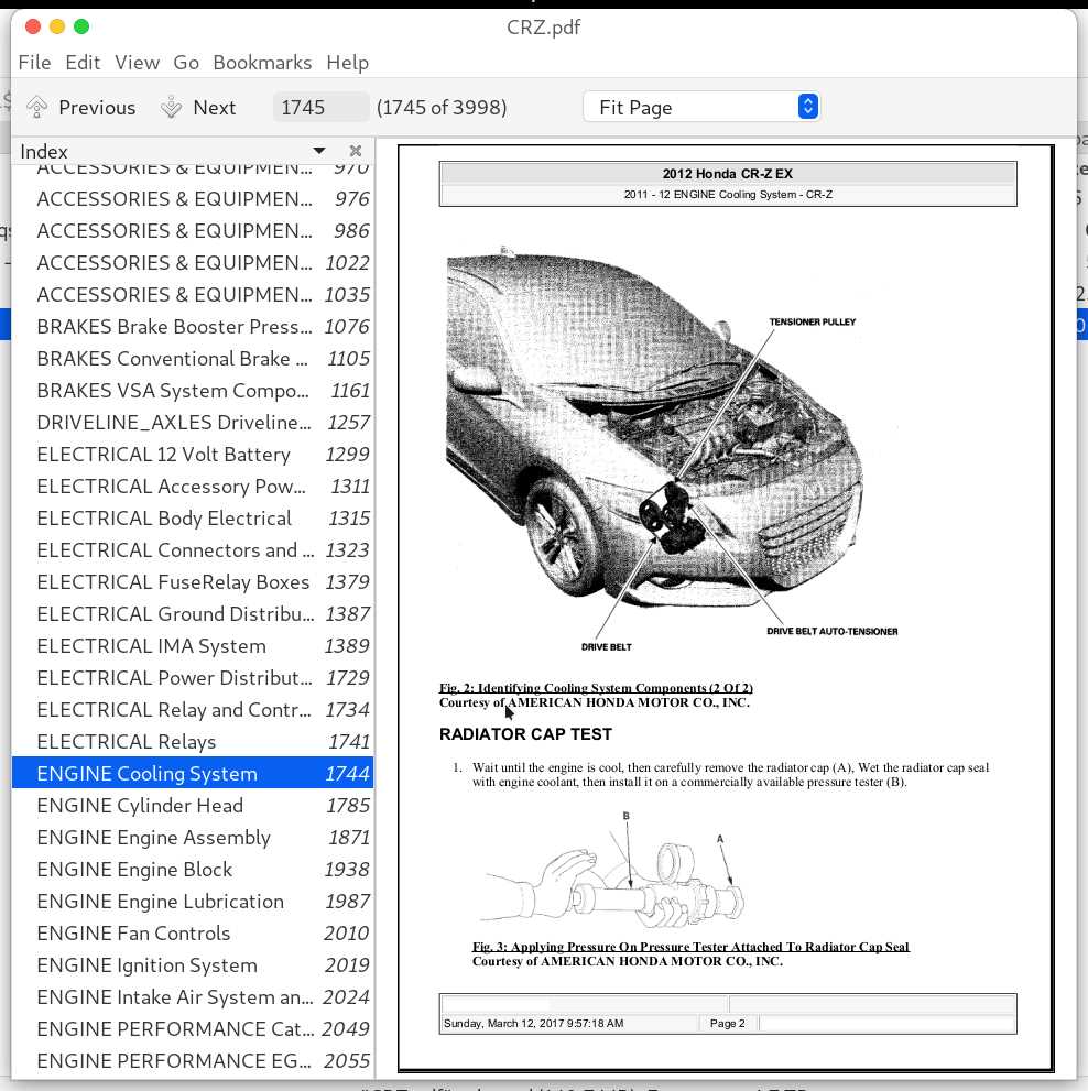 2010 honda crv repair manual