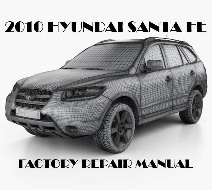 2010 hyundai santa fe repair manual