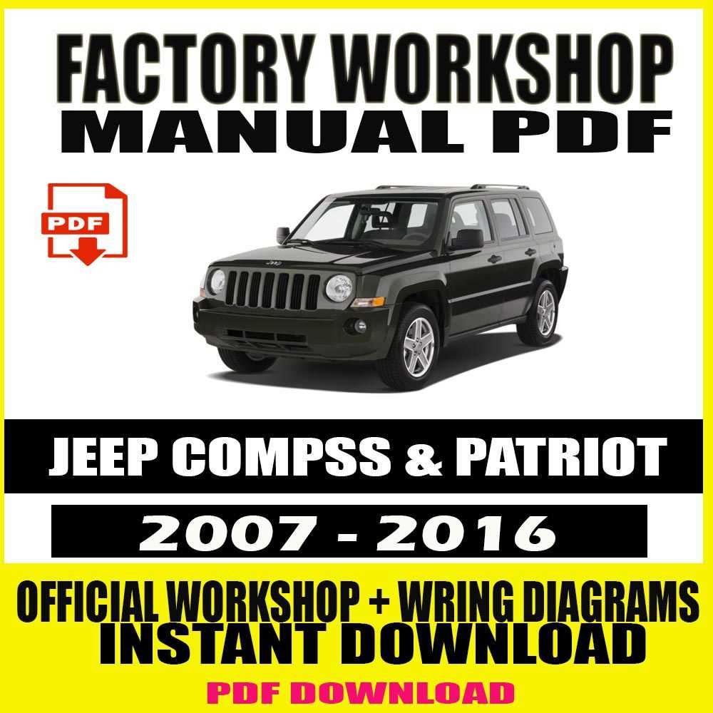 2010 jeep patriot repair manual