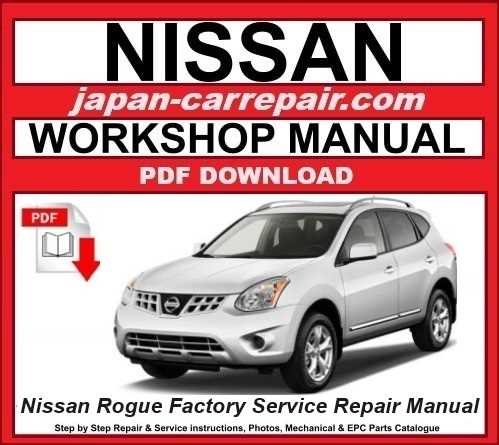 2010 nissan rogue repair manual