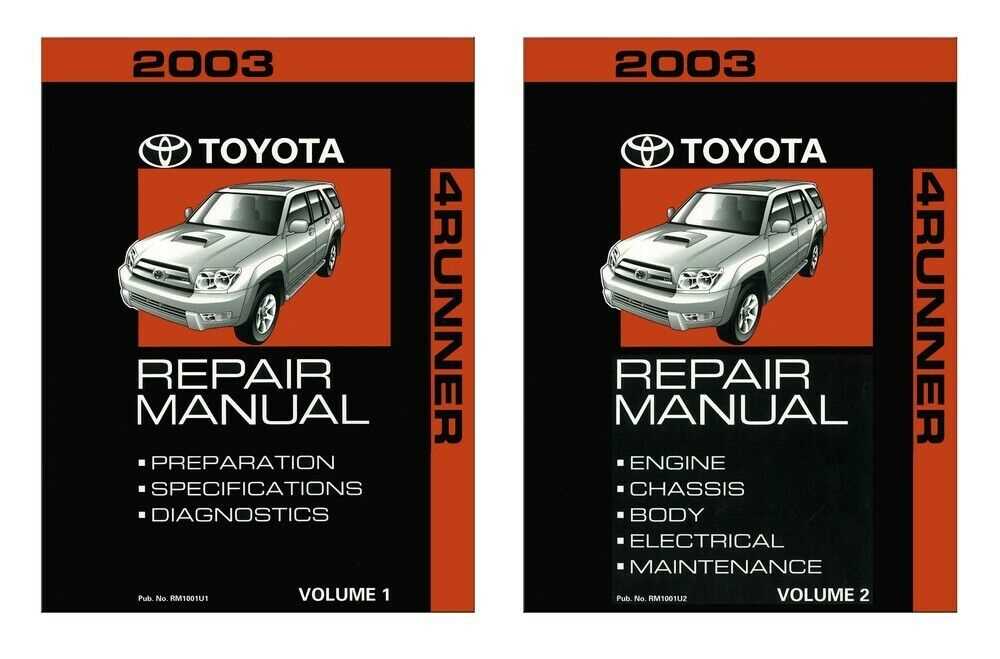 2010 toyota 4runner repair manual