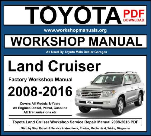 2010 toyota fj cruiser repair manual