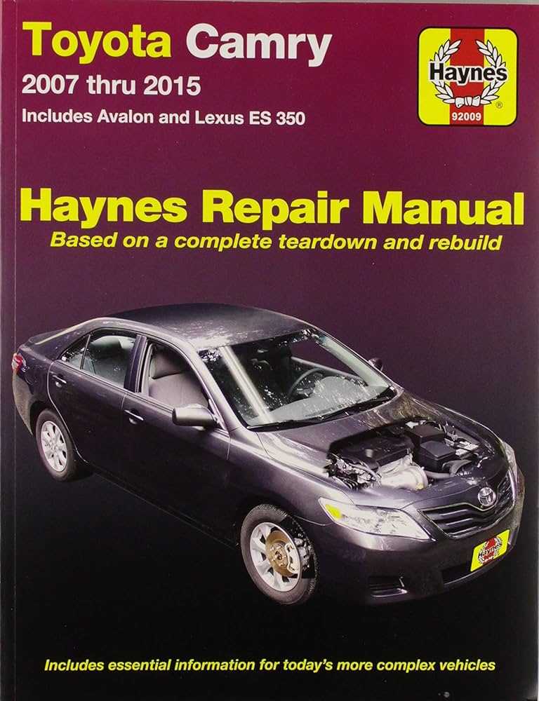 2010 toyota highlander repair manual