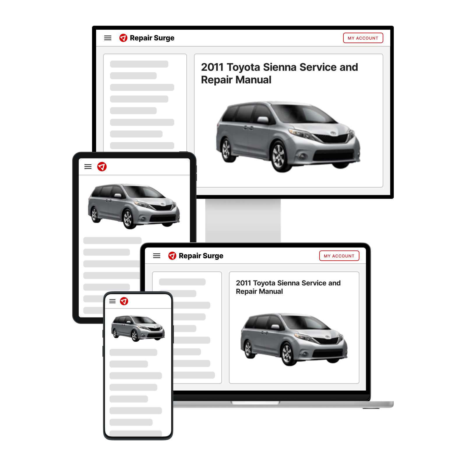 2010 toyota sienna repair manual