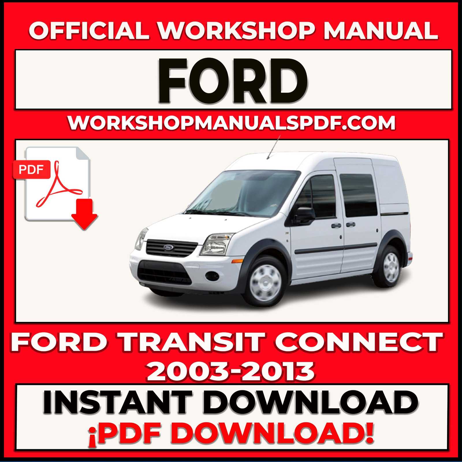 2010 ford transit connect repair manual