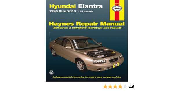 2010 hyundai elantra repair manual