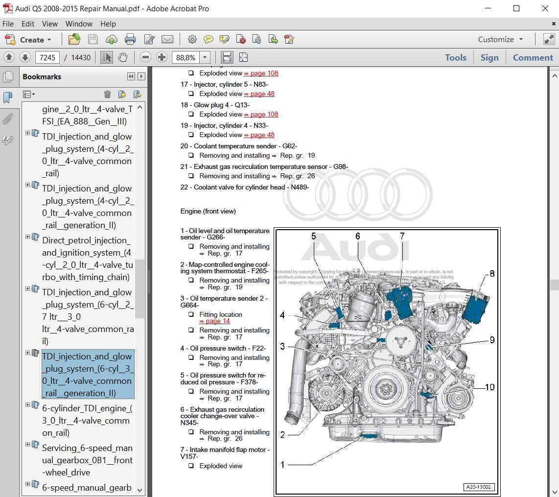 2011 audi q5 repair manual