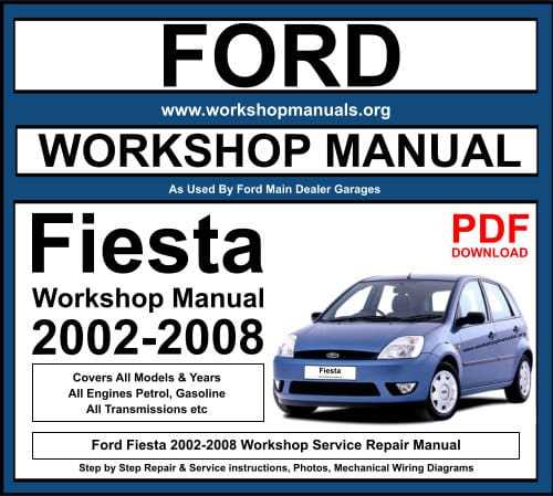 2011 ford fiesta repair manual